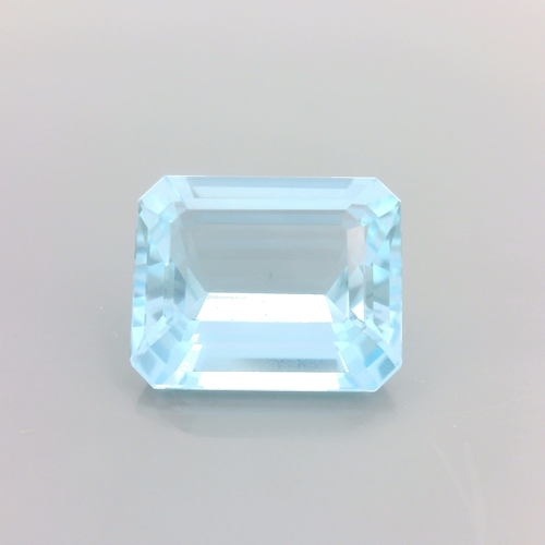 4.98 carat BLUE STEP cut Octagonal Aquamarine (1)