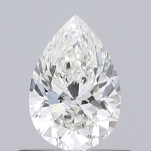 0.57 carat I-VS1 Natūralus Pear Deimantas (1)