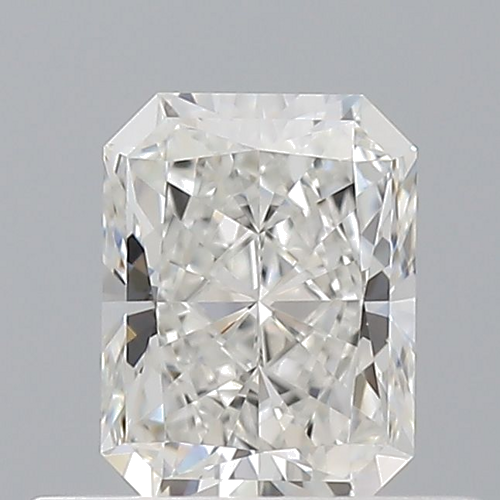 0.5 carat F-VVS2 Natūralus Radiant Deimantas (1)