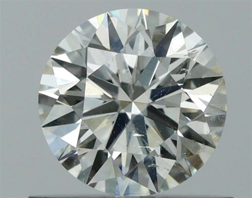 0.59 carat K-SI2 Excellent cut Natūralus Round Deimantas (1)