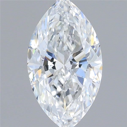 0.52 carat E-SI1 Natūralus Marquise Deimantas (1)