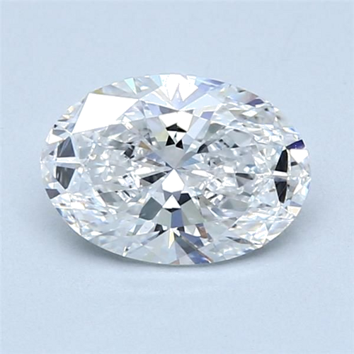 1.3 carat E-SI1 Natūralus Oval Deimantas (1)