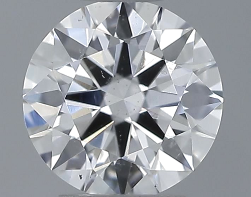 0.56 carat F-SI2 Excellent cut Natūralus Round Deimantas (1)