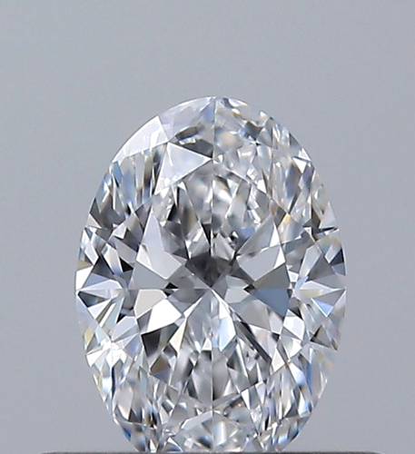 0.4 carat D-VVS1 Natūralus Oval Deimantas (1)