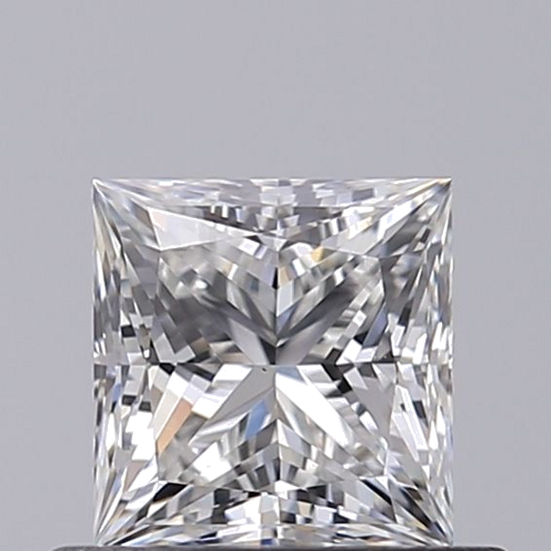 0.6 carat F-VS1 Natūralus Princess Deimantas (1)
