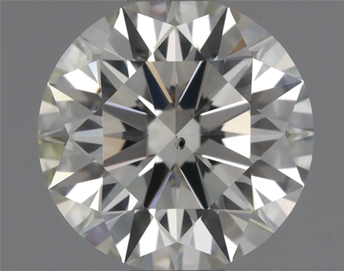 0.59 carat K-SI1 Excellent cut Natūralus Round Deimantas (1)