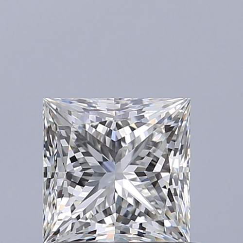 0.7 carat G-IF Natūralus Princess Deimantas (1)