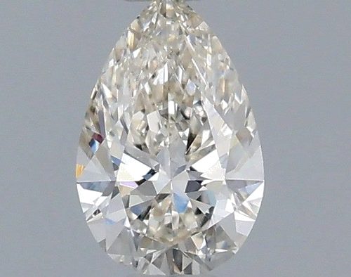 0.3 carat K-SI2 Natūralus Pear Deimantas (1)