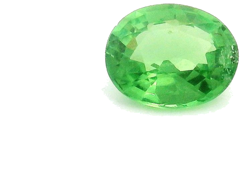 0.37 carat GREEN Oval Garnet (1)