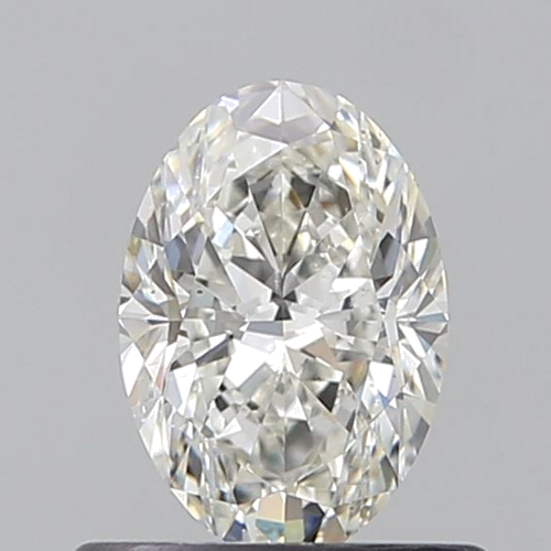 0.6 carat I-SI1 Natūralus Oval Deimantas (1)