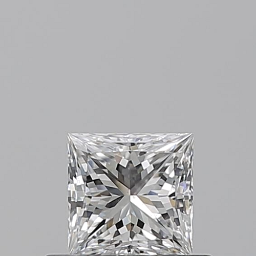 0.5 carat F-VS2 Natūralus Princess Deimantas (1)