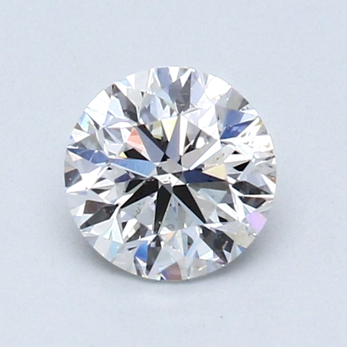 0.84 carat D-SI1 Very Good cut Natūralus Round Deimantas (1)
