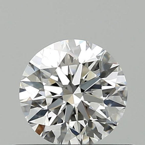 0.5 carat D-VVS2 Excellent cut Natūralus Round Deimantas (1)
