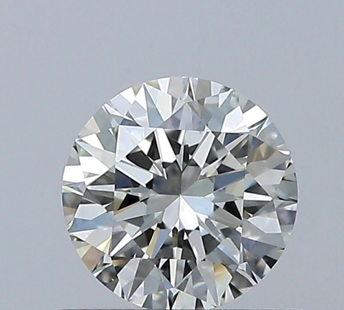 0.53 carat K-VS1 Excellent cut Natūralus Round Deimantas (1)