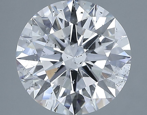 3.01 carat D-SI2 Excellent cut Natūralus Round Deimantas (1)