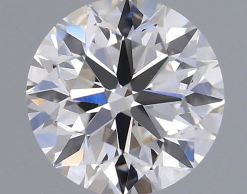0.5 carat I-VVS2 Very Good cut Natūralus Round Deimantas (1)