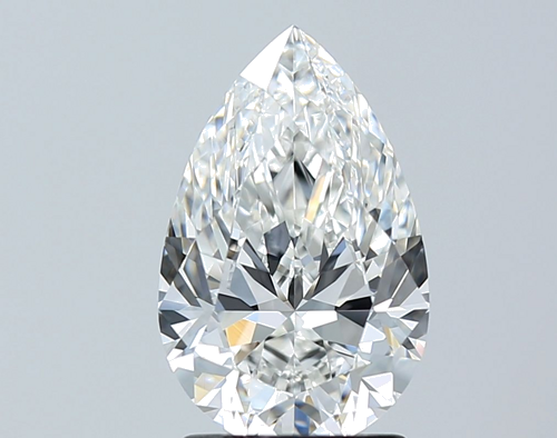 2.03 carat G-IF Natūralus Pear Deimantas (1)