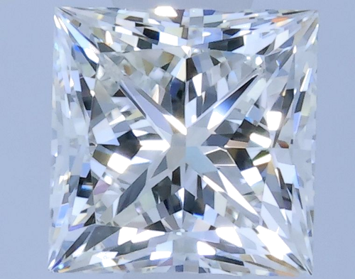 0.5 carat G-VS1 Natūralus Princess Deimantas (1)