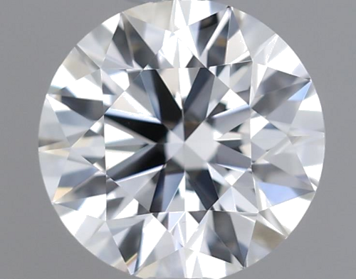 0.5 carat F-VVS2 Excellent cut Natūralus Round Deimantas (1)