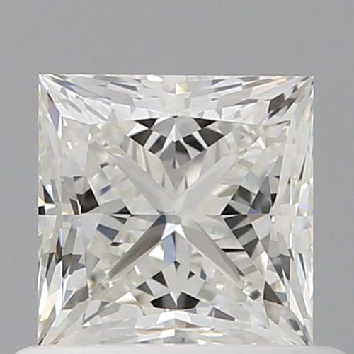0.7 carat I-VVS1 Natūralus Princess Deimantas (1)