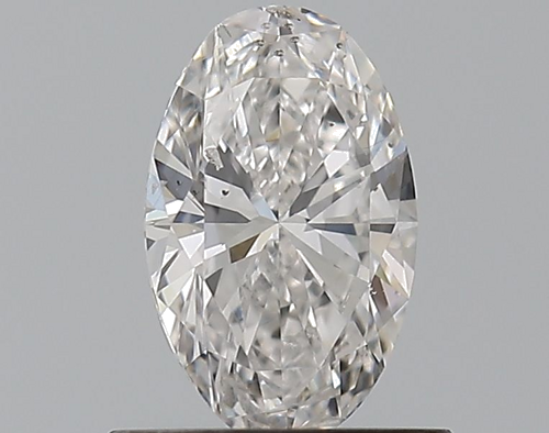 0.7 carat F-SI1 Natūralus Oval Deimantas (1)