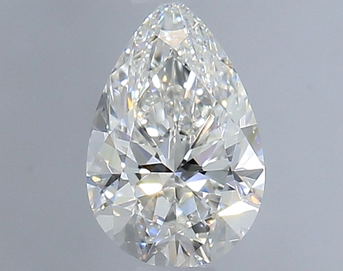 0.4 carat G-VVS2 Natūralus Pear Deimantas (1)