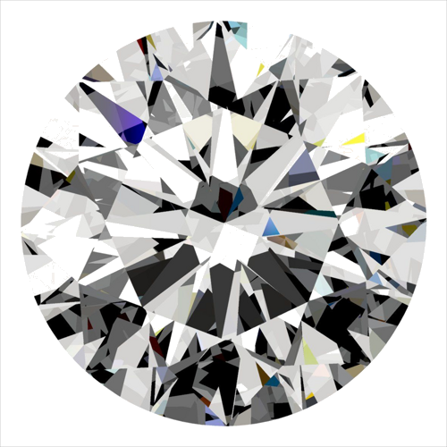 0.31 carat D-SI1 Excellent cut Natūralus Round Deimantas (1)