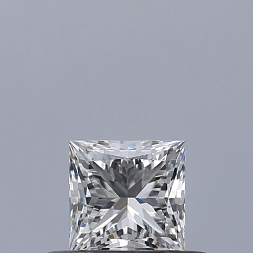 0.34 carat F-IF Natūralus Princess Deimantas (1)