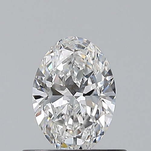 0.5 carat E-VVS1 Natūralus Oval Deimantas (1)