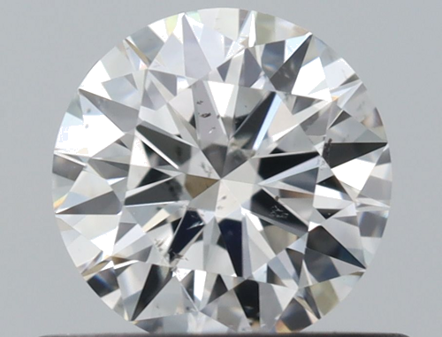 0.5 carat F-SI2 Excellent cut Natūralus Round Deimantas (1)