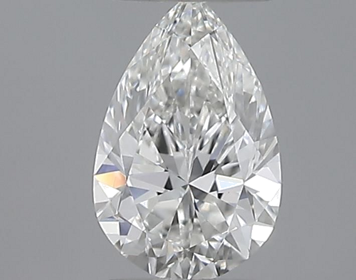 0.4 carat G-VS1 Natūralus Pear Deimantas (1)