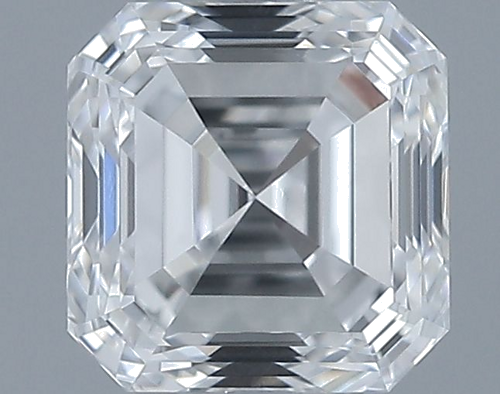 0.5 carat F-VS1 Natūralus Asscher Deimantas (1)