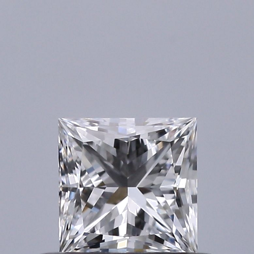 0.44 carat E-VVS2 Natūralus Princess Deimantas (1)