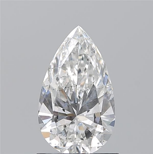 1.01 carat F-SI2 Natūralus Pear Deimantas (1)