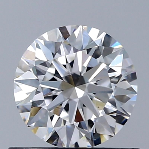0.62 carat F-SI1 Excellent cut Natūralus Round Deimantas (1)
