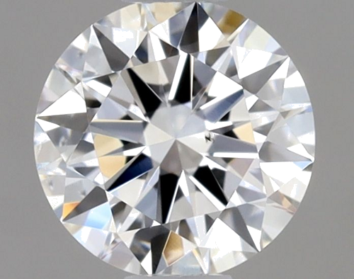 0.51 carat E-SI1 Excellent cut Natūralus Round Deimantas (1)