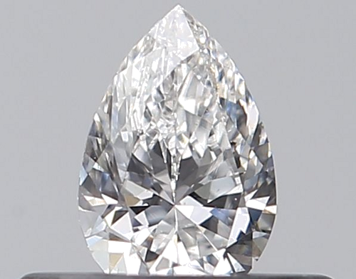 0.25 carat E-VS1 Natūralus Pear Deimantas (1)