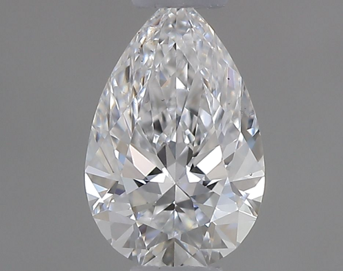 0.31 carat E-VS2 Natūralus Pear Deimantas (1)