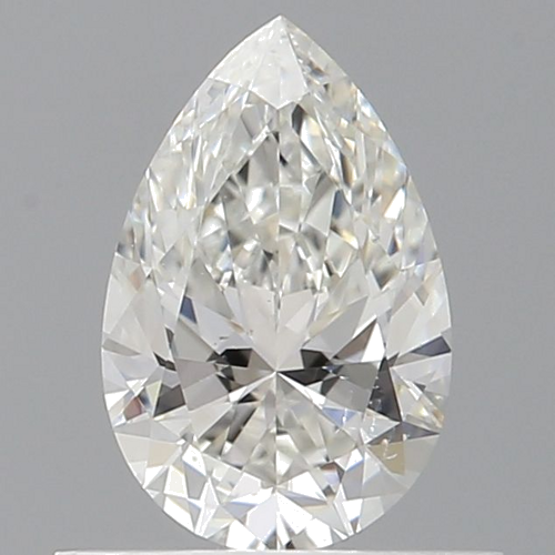 0.56 carat G-SI1 Natūralus Pear Deimantas (1)