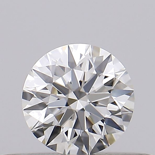 0.23 carat H-VVS2 Excellent cut Natūralus Round Deimantas (1)