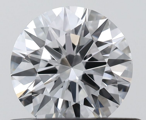 0.46 carat D-VVS2 Excellent cut Natūralus Round Deimantas (1)