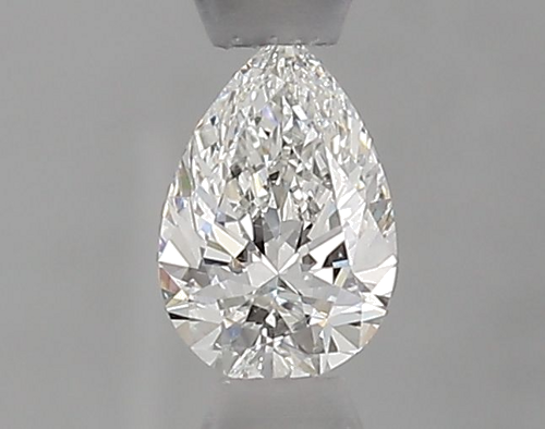 0.35 carat F-SI1 Natūralus Pear Deimantas (1)