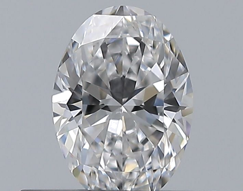 0.38 carat D-VVS1 Natūralus Oval Deimantas (1)