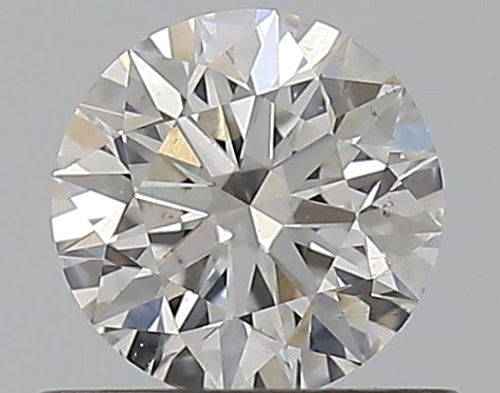 0.51 carat F-SI1 Excellent cut Natūralus Round Deimantas (1)