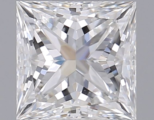 0.73 carat F-VS1 Natūralus Princess Deimantas (1)