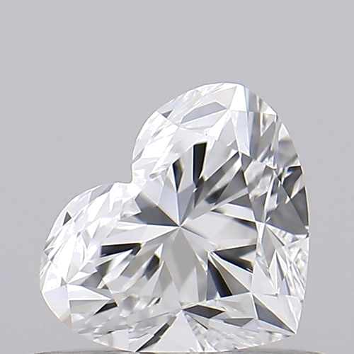 0.5 carat F-VS2 Natūralus Heart Deimantas (1)