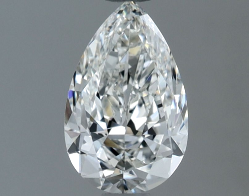 1.01 carat G-VVS2 Natūralus Pear Deimantas (1)