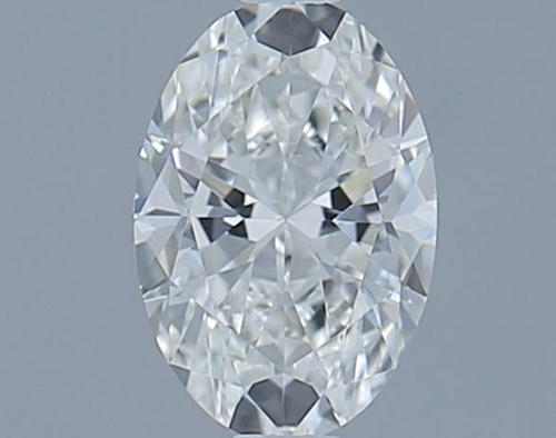 0.41 carat I-SI1 Natūralus Oval Deimantas (1)
