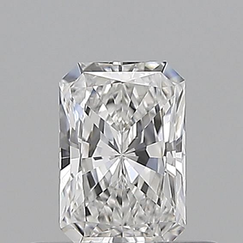 0.5 carat E-VS1 Natūralus Radiant Deimantas (1)