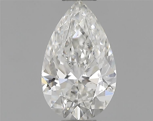 0.45 carat G-SI1 Natūralus Pear Deimantas (1)